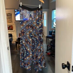 FARM Rio Multicolor Wide Leg Pants